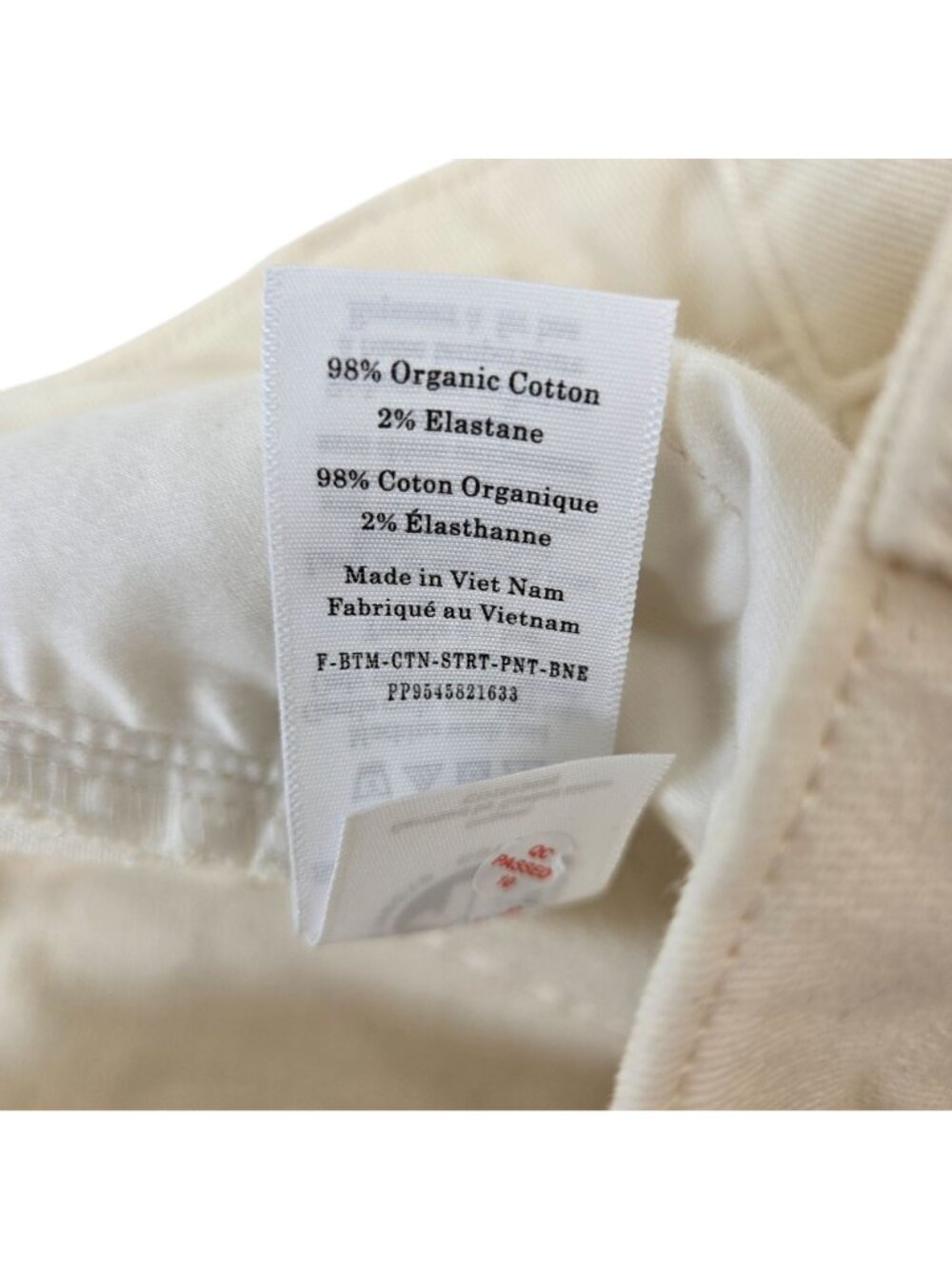 NWOT Everlane The Straight Leg Jeans in Bone Size 8 Long - Picture 6 of 6